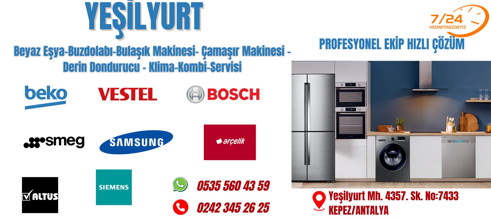 Yeşilyurt Beyaz Eşya